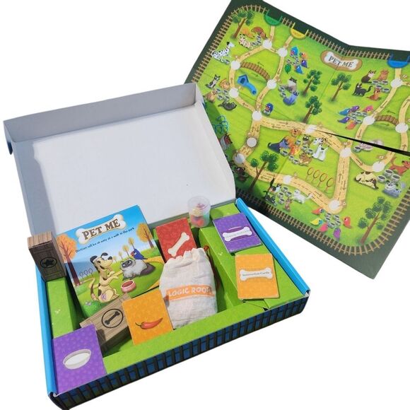 Logic Roots Pet Me STEM Board Game Learning Division Math 2-4 Players 7 Yrs + - Picture 7 of 8